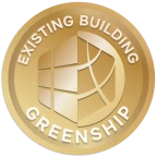 Existing Building Gold certification mark