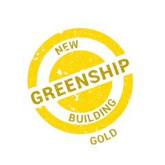 New Building Gold certification mark