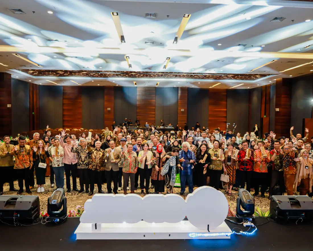 GBC Indonesia members at a community gathering